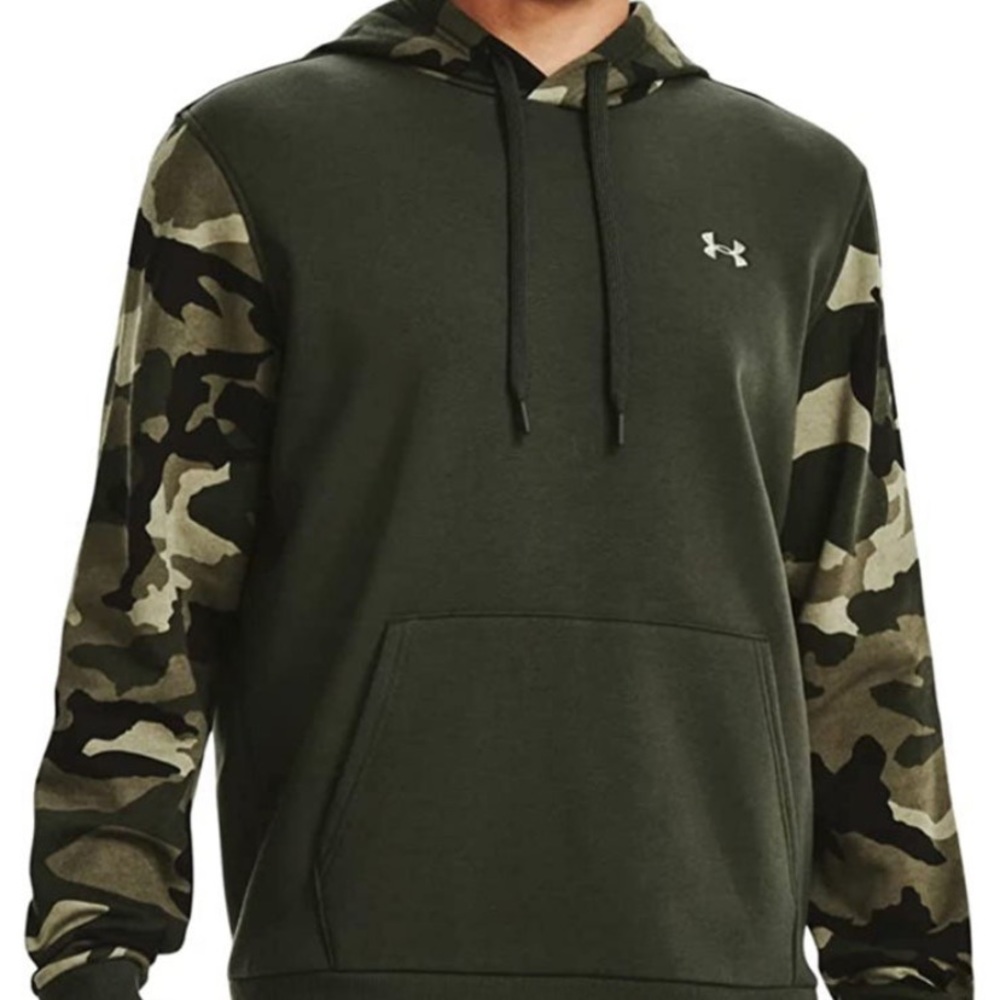 Under Armour Rival Camo Blocked Hoodie
